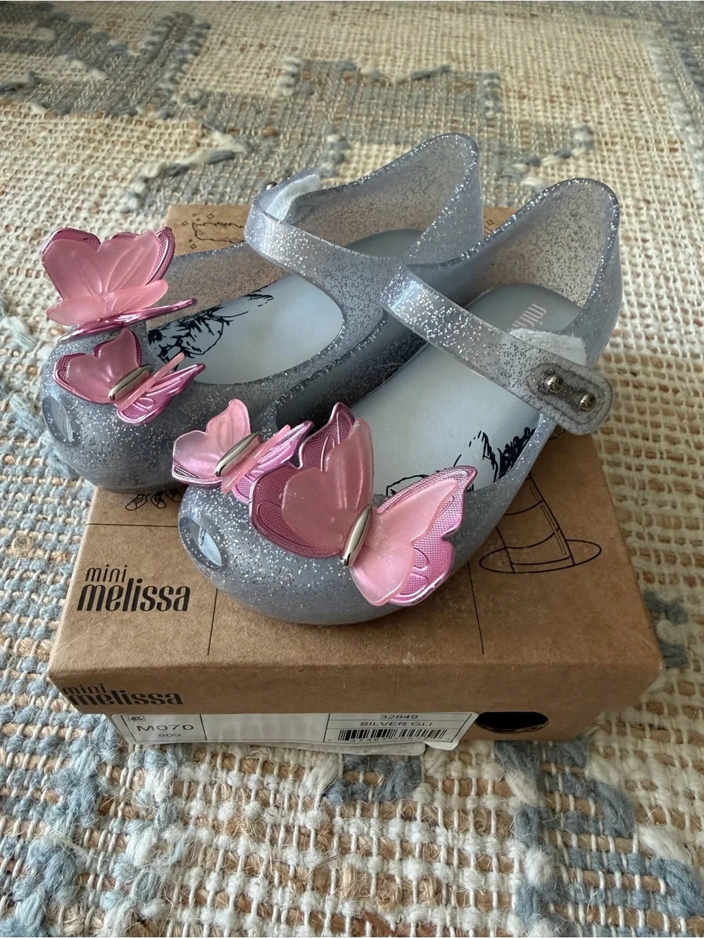 Mini Melissa Ultragirl Butterfly Mary Jane